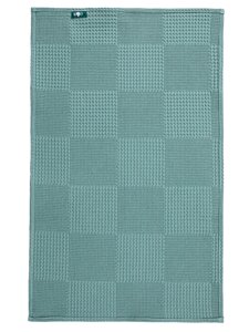 Кухонное полотенце вафельное RUSDECOR размер 40x63 см зеленый