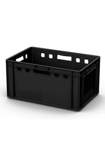 Ящик пластиковый E-3 (чёрный)