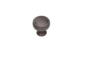 Ручка-кнопка мебельная SYSTEM SY1915 0032 BBN (черный матовый никель)