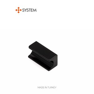 Ручка мебельная SYSTEM SY1700 0032 мм AL6 (черный)