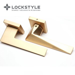 Ручки дверные lockstyle mirage BB ( матовое золото)