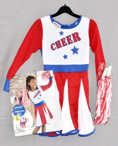 Костюм Болельщицы (Cheer leader) на 7-10 лет