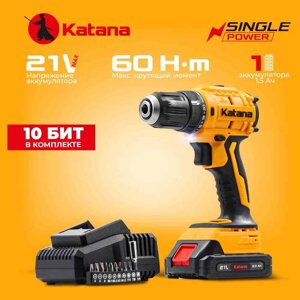 Дрель-шуруповверт katana HD LINE BCD 5000
