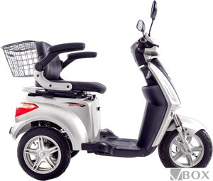 Электроскутер Volteco Trike New (серебристый)