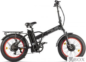 Электровелосипед Volteco Bad Dual (черный/красный)