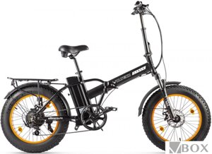 Электровелосипед Volteco Cyber (черный/оранжевый)