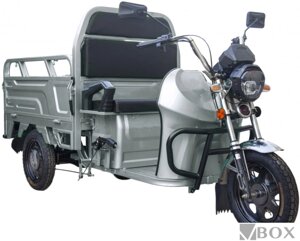 Грузовой электроскутер Rutrike Вояж К1 1200 60V800W (серебристый)